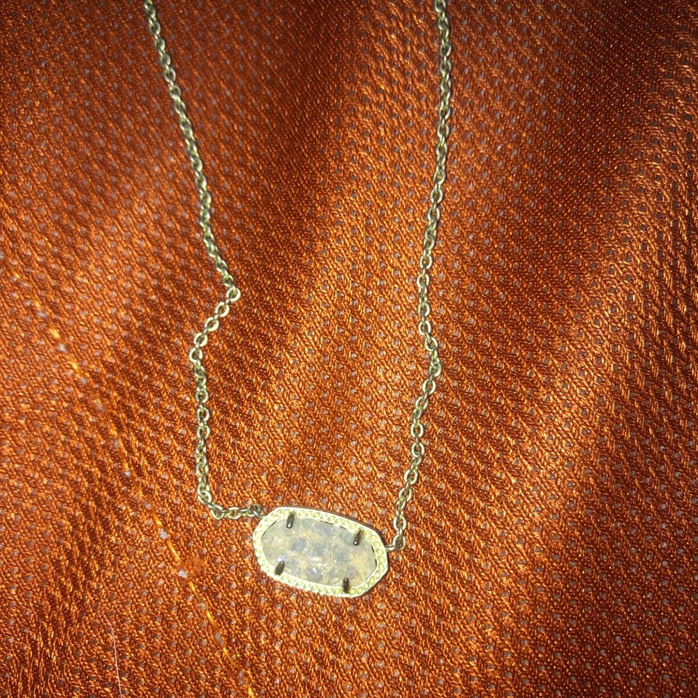 Kendra Scott White Drusy